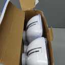 GZRUIYANG Exit Sign with Emergency Lights Red, LED Emergency Exit Light with Battery Backup, UL 924 Certified, AC 120/277V, Commercial Emergency Lights Combo for Business - 1 Pack (White Housing Red Letter)