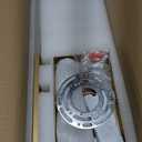 Modern LED Vanity Lights Set of 2, Gold Wall Sconce with Remote Control Dimmable Indoor Wall Light Bedside Remote Sconce for Bedroom Bathroom Living Dining Room (27.6inch 2 Pack)