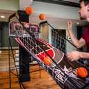 Triumph Playmaker Shootout Basketball Arcade Game – Electronic Scorer, LED Display, 8 Game Modes, 4 Balls, Pump & Quick Connect Frame – Fast-Paced Indoor Fun for Kids, Teens & Family Game Nights