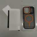 Magnetic 3 in 1 for iPhone 17 Pro Case, [Omni-Directional Protection] with 1x Screen Protector + 1x Camera Cover, [Seamless Work with Magsafe] Shockproof Slim Thin Case for iPhone 17 Pro Cosmic Orange