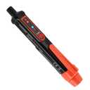 Magnetic Polarity Tester Pen, Fochanc Portable Magnet Detector, Instant N/S Pole Identification for Motor Repair, DIY Crafts, Hardware Testing & Hobbyist Experiments, Battery Included (Orange)