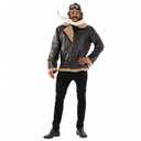Mens WW2 Fighter Pilot Costume Size L