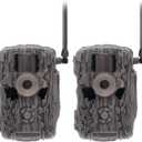 Stealth Cam Fusion MAX Dual Sim 36MP Photo & 1080P HD Video 0.35 Sec Trigger Speed App-Control Hunting Cellular Trail Camera| 2 Pack