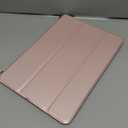 MoKo Case Fit 2018/2017 iPad 9.7 5th / 6th Generation - Slim Lightweight Smart Shell Stand Cover with Translucent Frosted Back Protector Fit Apple iPad 9.7 Inch 2018/2017, Rose Gold(Auto Wake/Sleep)