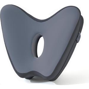 Knee Pillow for Side Sleepers,Leg Pillows Relief from Knees,Sciatica,HIPS,Joints Between Legs,Back Pain When Side Sleeping,Cooling Memory Foam Leg Alignment Knee Support Pillow with Strap Gray