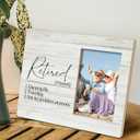 SRADMO Retired Definition Picture Frame,Happy Retirement 108 inch Tabletop Photo Frame Frames for Coworker Boss Women Men Teachers Nurse Mom,Going Away Gifts for Boss,Retirement Appreciation Gifts