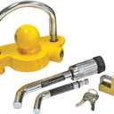 REESE Towpower 7014700 Trailer Hitch and Coupler Combo Lock Set, Fits 1-1/4 Inch & 2 Inch Square Receivers, 1/2 Inch & 5/8 Inch Pin Diameter