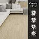 Mysflosy Peel and Stick Floor Tiles, Self-Adhesive Luxury Vinyl Flooring Plank, 6'' x 36'', 36 Pack 54 Sq.Ft, Waterproof DIY Deep Wood Grain Planks Easy to Install for Kitchen, Living Room