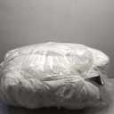 Mattress Topper King for Back Pain, Extra Thick Mattress Pad Cover, Plush Pillow Top, Deep Elastic Pocket, White