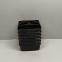 Teacher Created Resources Black Portable Plastic Storage Caddy 6-Pack for Classrooms, Kids Room, and Office Organization, 3 Compartment
