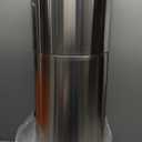 Zonon Stainless Steel Floor Stand Wipe Dispenser with High Capacity Built-in Trash Can Fits Wipes on Rolls 36" Weighted Floor Stand Wet Wipes Holder for Gym School Office Home Commercial(Silver)