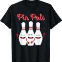 Pin Pals Cute Bowling Shirt for Men Women and Kids T-Shirt, S