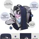 LOVEVOOK Large Travel Backpack for Women & Men, 40L Carry on Backpack for Airplanes, TSA Personal Item Travel Bag fits 17" Laptop, Waterproof Weekender Essentials Airline Approved with 3 Packing Cubes