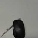 PEIOUS Wireless Mouse Jiggler - LED Wireless Mice with Build-in Jiggler Mover, Rechargeable Moving Mouse for Computer with Undetectable Random Movement Keeps PC Laptop Awake - Black