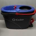 O-Cedar RinseClean Spin Mop & Bucket System + 2 Extra Mop Heads| Clean with Clean Water | Removes 99% of Bacteria