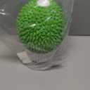 Catnip Feeder - Cat Face Scratcher Wall Corner Massage Comb for Indoor Cats Self Grooming Brush (Green)