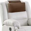 Neck Pillow for Recliner Chair, 14" Adjustable Recliner Pillow for Headrest, Soft Velvet Non-Slip Head Pillow for Recliner, Couch, Chair, Sofa