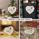 3 x Thank You Gifts for Women 2025, Appreciation Gifts for Coworkers Colleague Boss, Retirement Gift for Woman Man, Motivational Team Gift for Employees, Ceramic Retirement Ornament