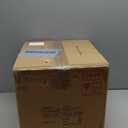 5-Tier Narrow Storage Cabinet Slim Bathroom Storage Cabinet with Movable Wheels Tall Bathroom Organizer Skinny Cabinet for Small SpacesBeige