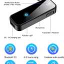 2 in 1 Bluetooth 5.3 Transmitter Receiver, AUX Wireless Bluetooth Audio Adapter for Car, TV, Speaker, Stereo System and Headphones