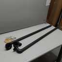 Willstar 7FT Industrial Staircase Handrail Non-Slip Pipe Bar Foot Rail Wall Mount Stair Rail Vintage Grab Bar for Steps Black Iron Pipe Handrail for Outdoor Indoor Stairs Loft Porch Hand Rail (7ft)