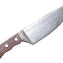 LarpGears Halloween Foam Weapon Fake Butcher Knife Toy Brown 12.6 in