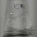 RYB HOME White Sheer Curtains Linen Texture Window Panels, Semi Sheer Light Filetring Rod Pocket & Back Tab Drapes for Bedroom, 52 x 84 inches, Pack of 2 (52"W x 84"L (Pack of 2), White)