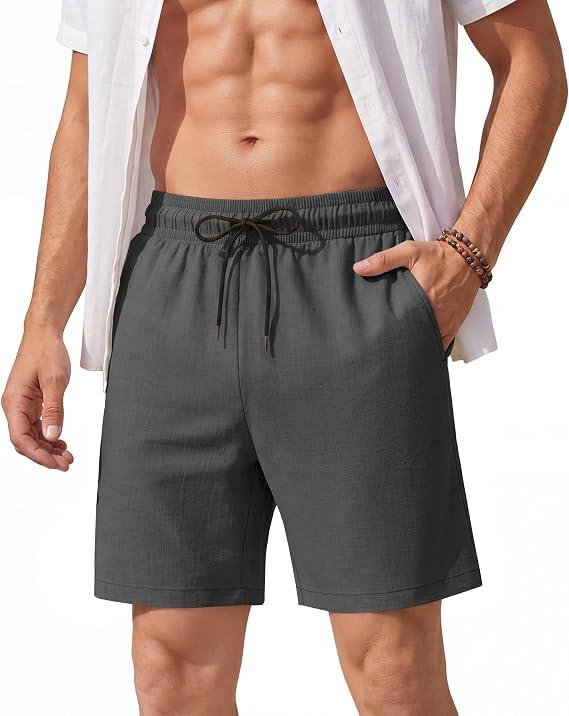 August Alley Men's Gray Shorts, XL