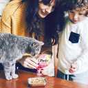 INABA Twin Packs for Cats, Shredded Chicken & Broth Gele Side Dish/Topper Pouch, 1.4 Ounces per Serving, 16 Servings, Tuna & Chicken with Scallop Recipe in Scallop Broth (EXP 04/24/27)