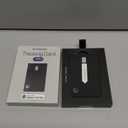 SPOTMINDERS Mens Valentines Day Gifts for Him Apple MFi Certified Credit Card Wallet Tracker PRO (iOS Only) 0.07in Works with Apple Find My Rechargeable Tracking Card IP68 Slim Passport Item Finder (Black PRO (Pack of 1))