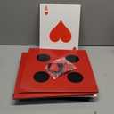 Zhanmai 52 Pcs Casino Themed Decorations Set Game Casino Night Entryway Door Decoration 8 Pcs 12" Large Boxes 8 Jumbo Poker Cards 30 Balloon Aisle Runners for Birthday Party (Dice Style)