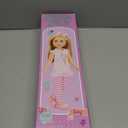 Glitter Girls 14-Inch Fashion Doll - Blonde Hair & Blue Eyes - Pink Tunic, Striped Leggings, Hair Bow & Ballet Shoes Dolls for 3+ Years Year Old Girls Lacy