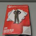 fun shack Flight Suit Costume for Men, Air Force Jumpsuit, Mens Fighter Pilot Outfit, Aviation Costume for Adults (Large)