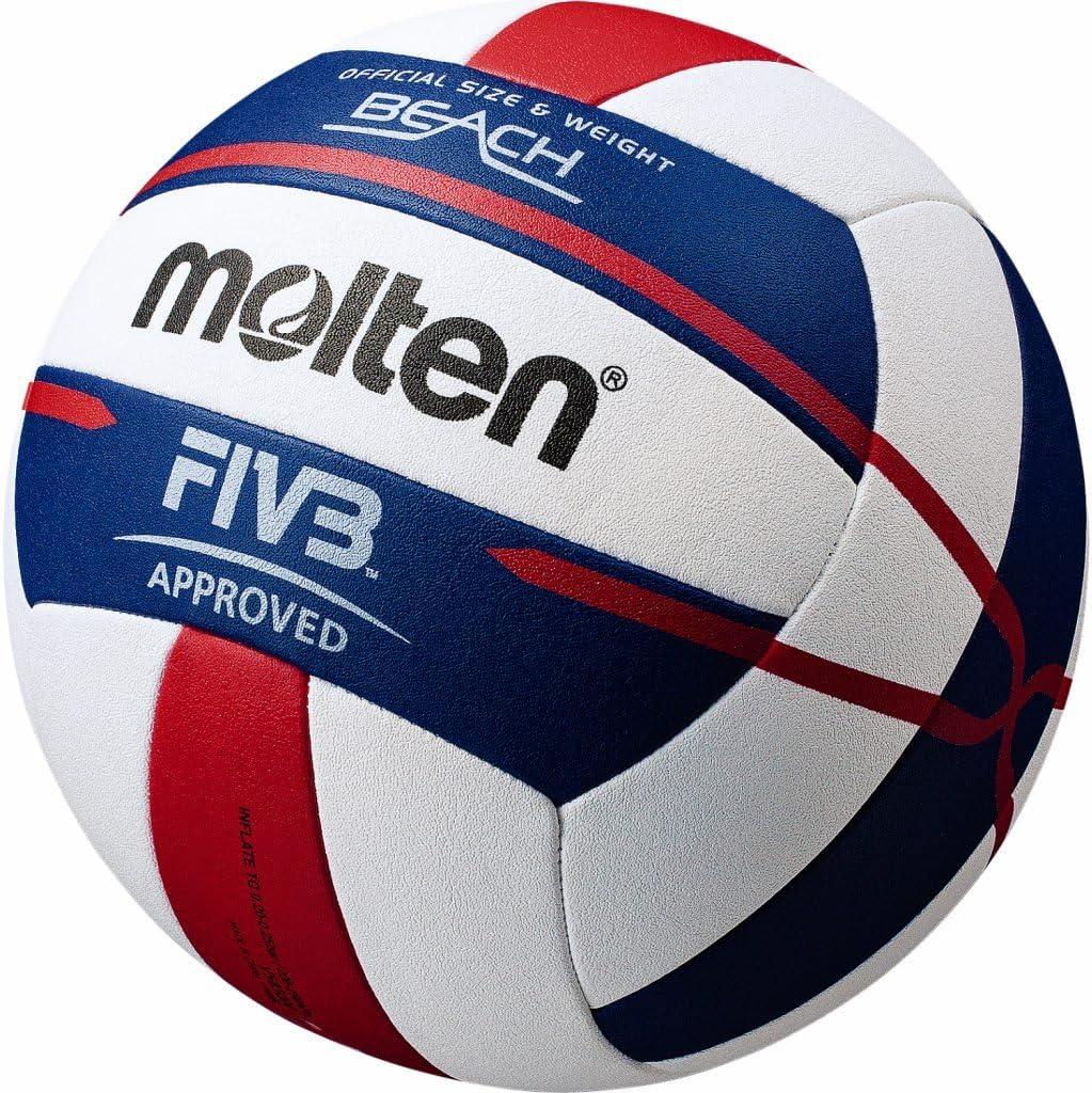 Molten FIVB Approved Elite Beach Volleyball Red/White/Blue