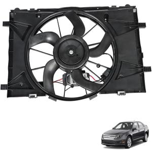 Munirater Engine Radiator Cooling Fan Assembly Replacement for 2010-2012 Fusion MKZ Milan Base 622430 621-445 BE5Z8C607A FO3115183
