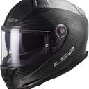 LS2 Helmets Citation II Carbon Full Face Motorcycle Helmet W/ SunShield (Gloss Carbon - Large)
