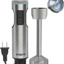 Handheld immersion Blender 11-Speed, 1000W Immersion Blender with Anti-Splash Design, Stainless Steel Blade for Blending Soup, Smoothies, Mayonnaise,Making Food Is More Convenient