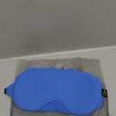 Mavogel Cotton Sleep Mask - Breathable Light Blocking Sleep Eye Mask, Soft Comfortable Night Sleeping Mask for Men Women, Eye Cover for Travel/Shift Work/Nap, Includes Travel Pouch (Cobalt Blue)