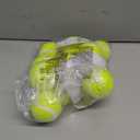 Nobleza Dog Tennis Balls 12 Pack, 2.5 Floatable Squeaky Tennis Ball for Dogs, Training Safe Natural Rubber Squeaky Dog Balls for Dogs to Fetch Exercise, Yellow
