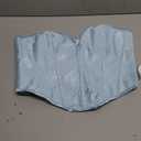 Alivila.Y Fashion Womens Sexy Vintage Renaissance Corset Bustier Lingerie (Large, Sky Blue Floral)