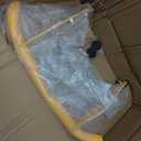 Front Bumper Tube - Compatible with Cub Cadet XT1 XT2 GT50 GX54 ST54 LX42 LX46 LX50，Front Bumper Kit Replacement#683-05155-4021 & OEM 19A30020100, 19A30020OEM -Yellow Heavy-Duty