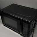 Emerson MW7302B Compact Countertop Microwave Oven with Touch Control, LED Display, 700W, 10 Power Levels, 6 Auto Menus, Glass Turntable and Child Safe Lock, 0.7 Cu., Ft. Black