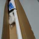 Umimile Tension Curtain Rod, 51-86 inches Adjustable Spring Shower Tension Curtain Rod, Stainless Steel Closet Rod for Windows or Shower, No Drilling, No Rust, Easy to Install, White