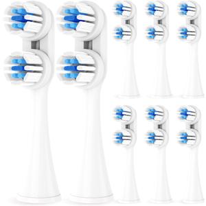 Replacement Toothbrush Heads Compatible with Spinbrush Old Version PRO Clean/PRO WHITEN Battery Powered Electric Toothbrush, 8 Pack