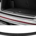Rear Bumper Protector for VW Atlas 2018-2024 2025 2026,ABS Material Rear Bumper Guards for Volkswagen Atlas Accessories(No for Atlas Cross Sport Models)