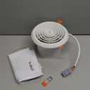 4" Bathroom Exhaust Fan, White Quiet Ceiling Exhaust Fan 110 CFM, 1.0 Sones Ideal Ventilation for Bathroom, Kitchen, RV, Mobile Home, Garage