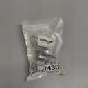 BlingKingdom 2pcs Adjustable Shower Head Holders, No Drill Shower Mounting Brackets Removable Handheld Showerhead Clips Bathroom Suction Cup Handheld Shower Head Bracket (Silver)