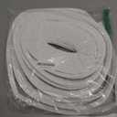 40FT Extra Long Kerf Weather Stripping Door Seal for Large Gaps and Easy Installation (White)