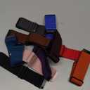 Nylon Watch Bands Compatible with Fitbit Sense & Versa 3, Soft Pattern Replacement Band for Women Men Compatible with Fitbit Sense/Versa 3 Smart Watch(10 PACK) (Red+Orage+Navy+Blue+Wine+Brown+Grey+Purple+Pink+Black)