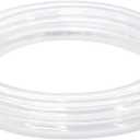 DAVCO 3/4" ID x 50ft Clear Vinyl Tubing, Low Pressure Flexible PVC Tubing, Heavy Duty UV Chemical Resistant Lightweight Plastic Vinyl Hose, BPA Free and Non Toxic